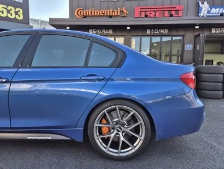김포휠복원 BMW F30 330i BBS CI-R 휠 복원 미쉐린 PS AS 4 타이어 교체 / 인천 서구