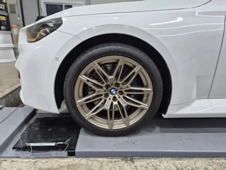 인천휠도색 BMW G87 M2 930M 휠 도색 후기 매트 골드 브론즈 / 인천 서구