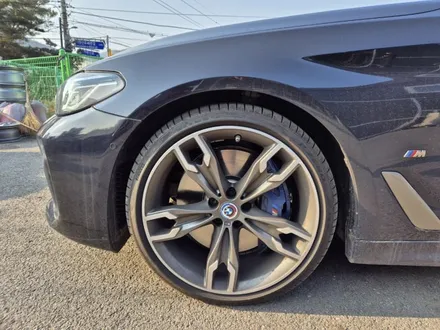 김포휠복원 BMW G30 M550i 휠 복원 미쉐린 PS4S 타이어 교체 / 인천 서구