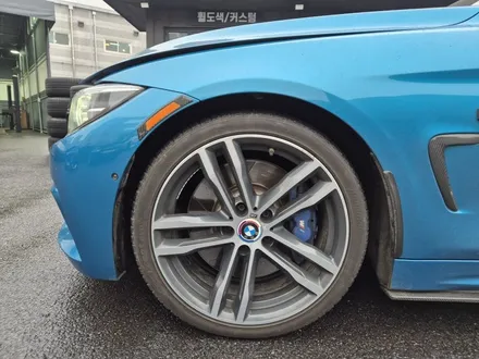 김포휠도색 BMW F32 430i 19인치 유광 블랙 휠 도색 비용 / 인천 서구
