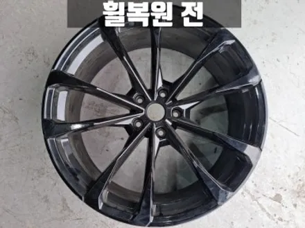 람보르기니 우루스 23인치 휠 복원 피렐리 P ZERO 타이어 교체 / 인천 서구