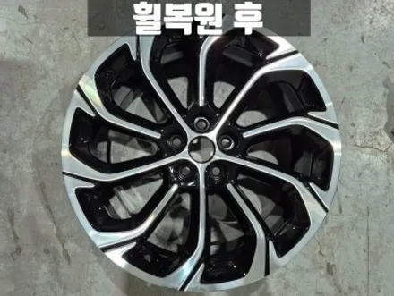 링컨휠복원 인천 연수구 링컨 컨티넨탈 21인치 컷팅 휠 복원 / 인천 서구