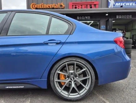 김포휠복원 BMW F30 330i BBS CI-R 휠 복원 미쉐린 PS AS 4 타이어 교체 / 인천 서구