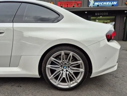 인천휠도색 BMW G87 M2 930M 휠 도색 후기 매트 골드 브론즈 / 인천 서구