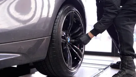 김포휠복원 BMW F87 M2 437M 블랙 틴티드 컷팅 휠 복원 / 인천 서구