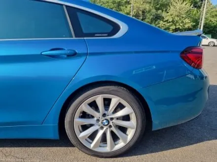 청라휠도색 BMW F36 420i 18인치 블랙 유광 휠 도색 / 인천 서구
