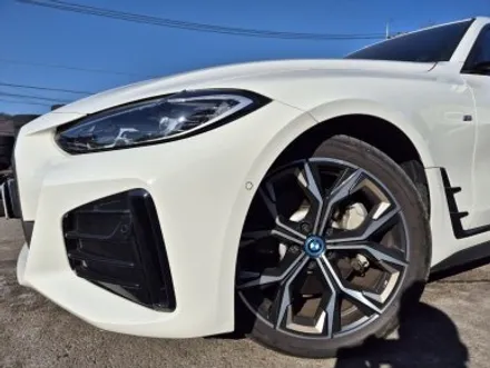 인천 부평 BMW i4 다이아몬드 컷팅 휠 복원 전기차용 타이어 교체 / 인천 서구