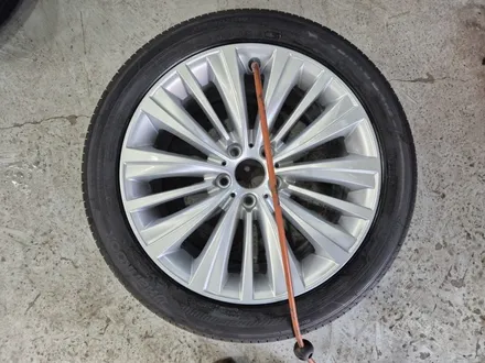 인천휠복원 청라 BMW F07 5GT 연석 충돌 사고로 휠 도색 타이어 교체 / 인천 서구