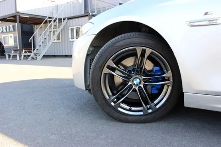 김포휠도색 - BMW 순정 휠 613M 고스트크롬 휠도색 (feat. 휠도색은 역시 타이어라운지!) / 인천 서구