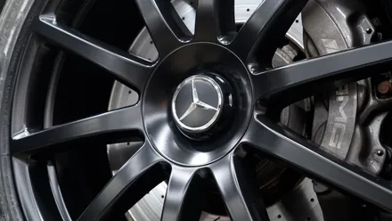 김포휠도색 벤츠 S63 AMG 세미매트블랙 휠 도색 타이어 교체 / 인천 서구