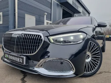 벤츠 W221 S500 차량 W223 마이바흐 컨버전 휠 타이어 교체 / 인천 서구
