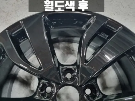 혼다 오딧세이 김포 장기동 유광 블랙 휠 도색 / 인천 서구