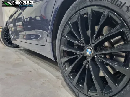 김포휠도색 김포타이어 BMW G30 530i 18인치 휠 도색 콘티넨탈 올웨더 타이어 교체 / 인천 서구