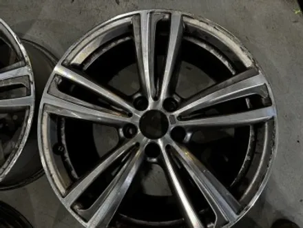 인천휠도색 BMW F32 428i 휠 굴절 수리와 휠 도색 19인치 타이어 교체 / 인천 서구