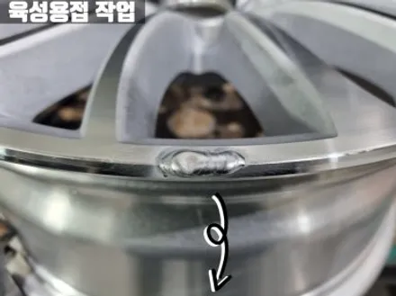 인천휠복원 잘하는 곳 BMW F10 520d 럭셔리 순정 휠 완벽 복원 / 인천 서구