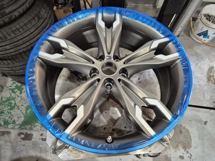김포휠복원 BMW G30 M550i 휠 복원 미쉐린 PS4S 타이어 교체 / 인천 서구