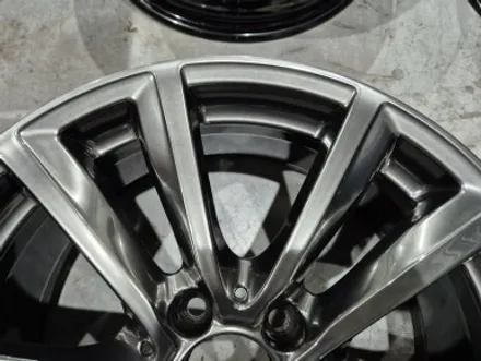 벤츠휠도색 인천 벤츠 C117 CLA 200d 고스트크롬 휠 도색 18인치 콘티넨탈 타이어 교체 / 인천 서구