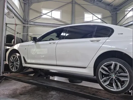 BMW G11 740Li 송도 컷팅휠복원 타이어 교체 비용 / 인천 서구