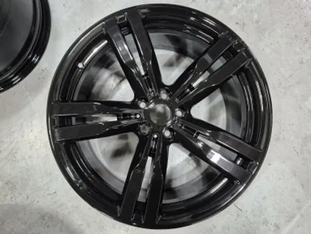 BMW휠도색 BMW G12 740Ld 유광 블랙 20인치 휠 도색 / 인천 서구