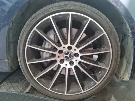 벤츠 CLS 450 C257 주차기스 휠복원 완벽수리 & 컨티넨탈 DWS06+ 타이어 교체 / 인천 서구