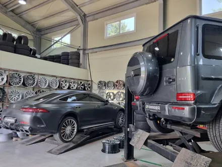 인천 벤츠 AMG GT 버핑 휠 복원 지바겐 G63 AMG 디스크 녹 제거 / 인천 서구
