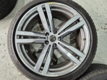 BMW휠도색 BMW G12 740Ld 유광 블랙 20인치 휠 도색 / 인천 서구