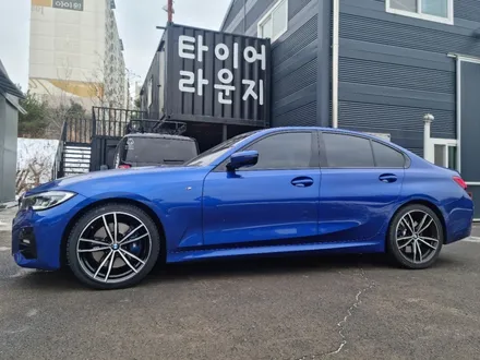 BMW G20 330i 다이아몬드 컷팅 휠 복원 금호 윈터 크래프트 WP72 19인치 타이어 교체 / 인천 서구