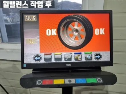 인천휠복원 BMW 3시리즈 휠 복원과 굴절 수리 허브스페이스 장착 타이어 교체까지 한 번에 / 인천 서구