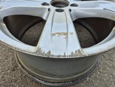벤츠휠복원 인천 벤츠 W221 S350 S클래스 순정 실버 휠 복원 / 인천 서구