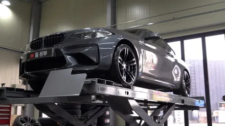 김포휠복원 BMW F87 M2 437M 블랙 틴티드 컷팅 휠 복원 / 인천 서구