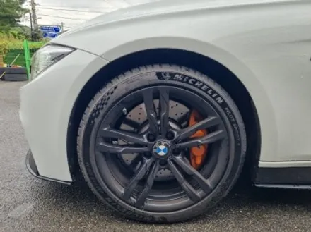 인천휠도색성지 BMW F30 320d 18인치 유광 블랙 휠 도색 / 인천 서구