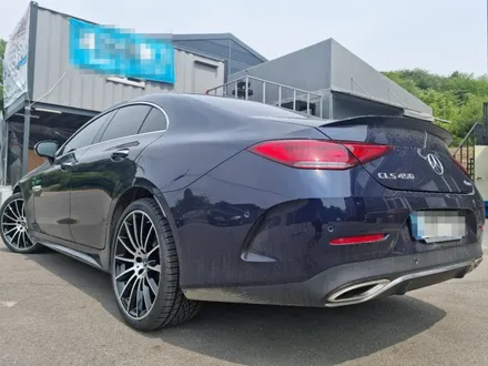 벤츠 CLS 450 C257 주차기스 휠복원 완벽수리 & 컨티넨탈 DWS06+ 타이어 교체 / 인천 서구