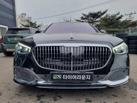 벤츠 W221 S500 차량 W223 마이바흐 컨버전 휠 타이어 교체 / 인천 서구