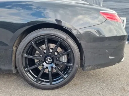 청라휠도색 벤츠 W222 S63 amg 유광 블랙 20인치 순정 휠 도색 / 인천 서구
