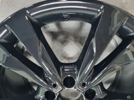 인천휠도색 벤츠 W205 C200 18인치 유광 블랙 휠 도색 비용 / 인천 서구