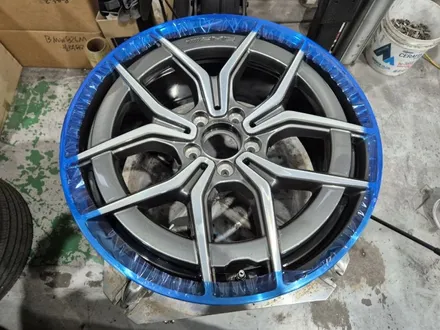 벤츠휠복원 인천 벤츠 W213 E220d 컷팅 휠 복원 굴절 수리 / 인천 서구