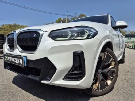 인천휠복원 BMW휠복원 BMW iX3 컷팅 휠 복원 한국 벤투스 air S 타이어 교체 / 인천 서구