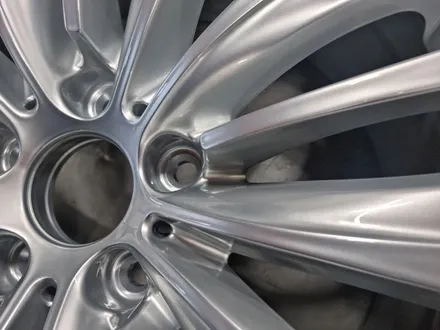 BMW F07 5GT 인천 계양 하이퍼실버 분체도장 휠 복원 / 인천 서구