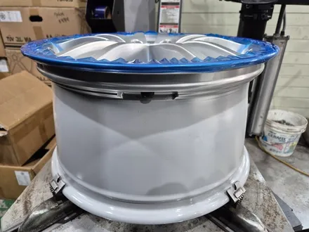 벤츠휠도색 인천 벤츠 R171 SLK 350 브라부스 휠 복원 도색 인치업 타이어 교체 / 인천 서구