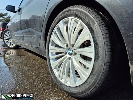 인천휠복원 청라 BMW F07 5GT 연석 충돌 사고로 휠 도색 타이어 교체 / 인천 서구