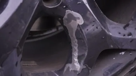 BMW휠도색 김포 BMW E70 X5 35i 휠 복원 도색 한국 HPX 타이어 교체 / 인천 서구