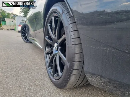 청라휠도색 벤츠 W222 S63 amg 유광 블랙 20인치 순정 휠 도색 / 인천 서구
