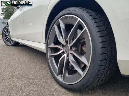 인천휠타이어 벤츠 E53 AMG 컷팅 휠 복원과 굴절 수리 타이어 교체까지 한 번에 해결 / 인천 서구