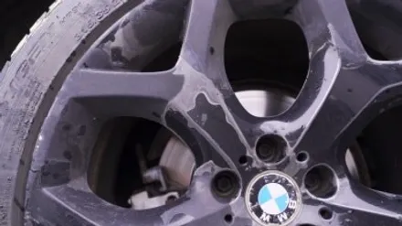 BMW휠도색 김포 BMW E70 X5 35i 휠 복원 도색 한국 HPX 타이어 교체 / 인천 서구