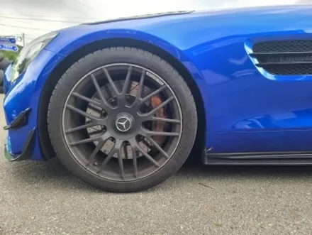 인천 송도휠도색 벤츠 AMG GT S 유광 블랙 20인치 휠 도색 / 인천 서구