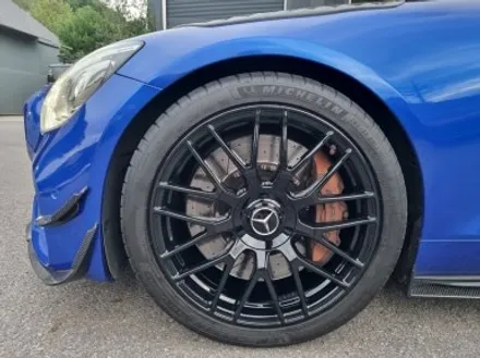 인천 송도휠도색 벤츠 AMG GT S 유광 블랙 20인치 휠 도색 / 인천 서구