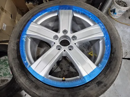 벤츠휠복원 인천 벤츠 W221 S350 S클래스 순정 실버 휠 복원 / 인천 서구
