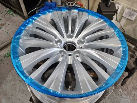 BMW F07 5GT 인천 계양 하이퍼실버 분체도장 휠 복원 / 인천 서구