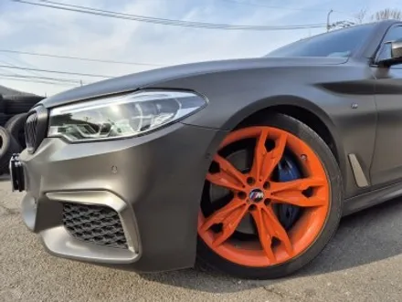 BMW휠도색 인천 김포 BMW G30 M550d 20인치 골드 휠 도색 / 인천 서구