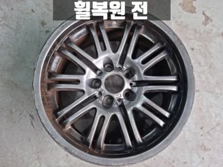 BMW E46 325i 쿠페 하이퍼 블랙 휠 복원 미쉐린 PS5 타이어 교체 / 인천 서구